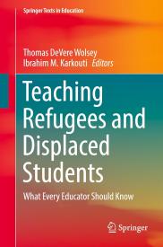 book cover for Teaching Refugees and Displaced Students
