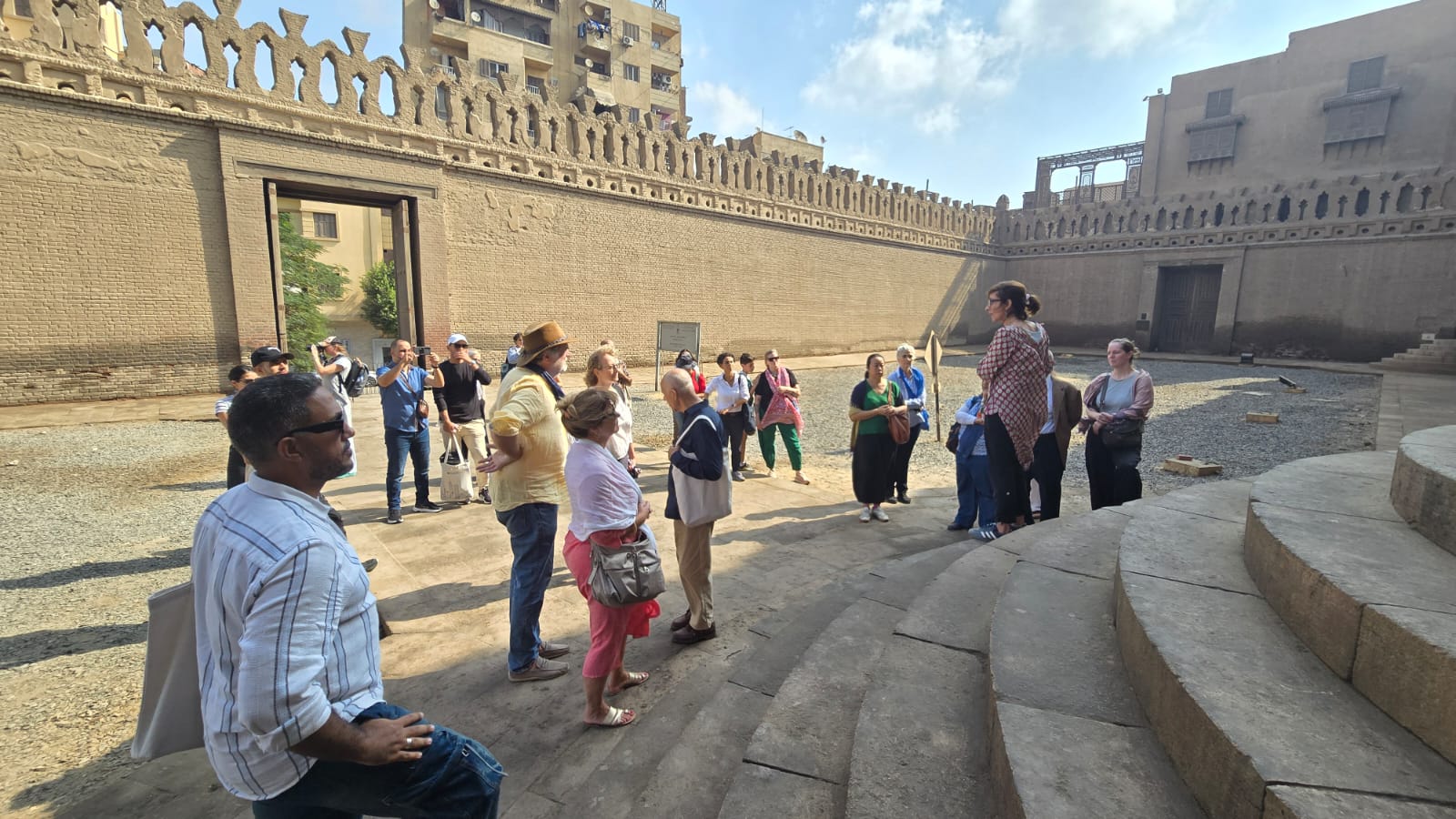 students during a field trip for the cities on edge event