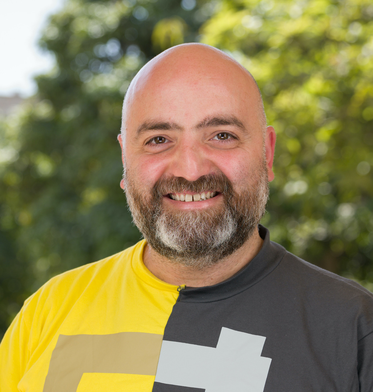 Headshot of a man smiling