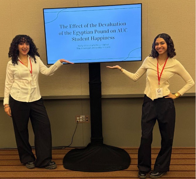 image of nelly and nour during their presentation