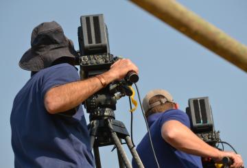 camera men during shooting