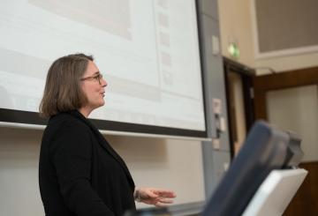 professor in class