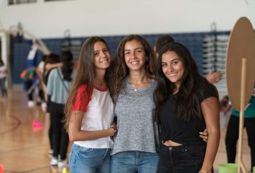 group of undergraduate students