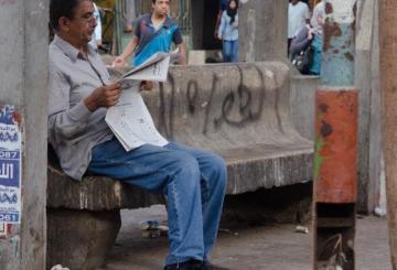 People in street