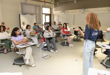students in classroom