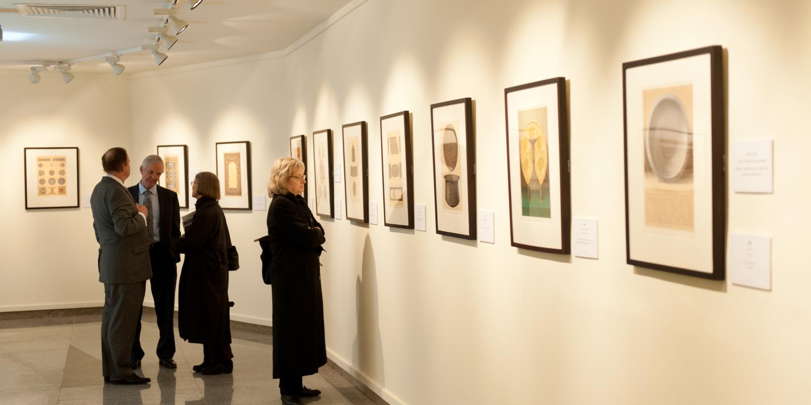 art gallery display