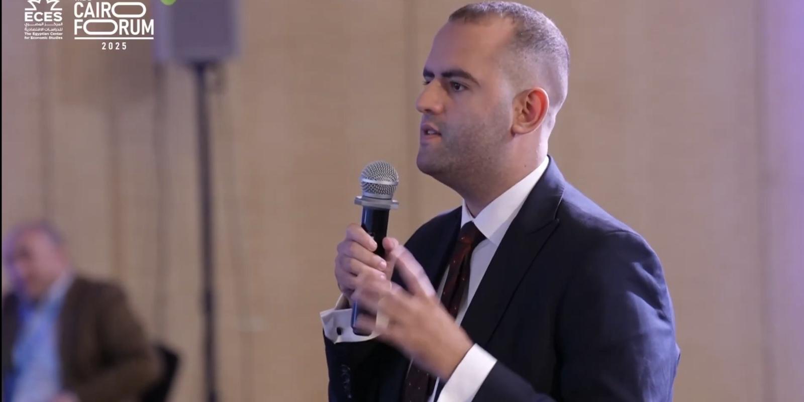 image of assem el gayash during the forum