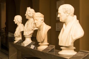 Philosophers statues